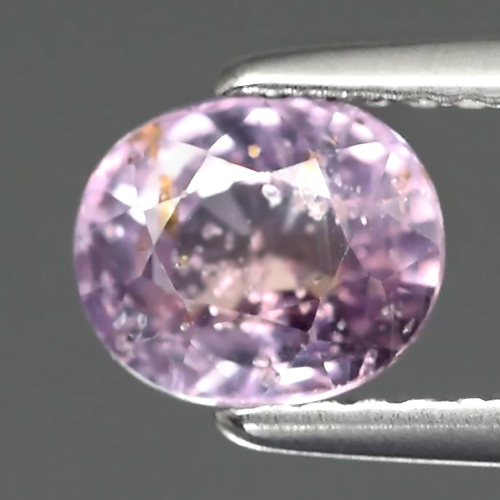 SP101 Certified Oval 6.5x5.5mm 1.26ct Natural Unheated Light Pink SAPPHIRE, Good Luster